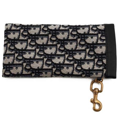 etui lunettes dior|Étui à lunettes Toile jacquard Dior Oblique beige et noir .